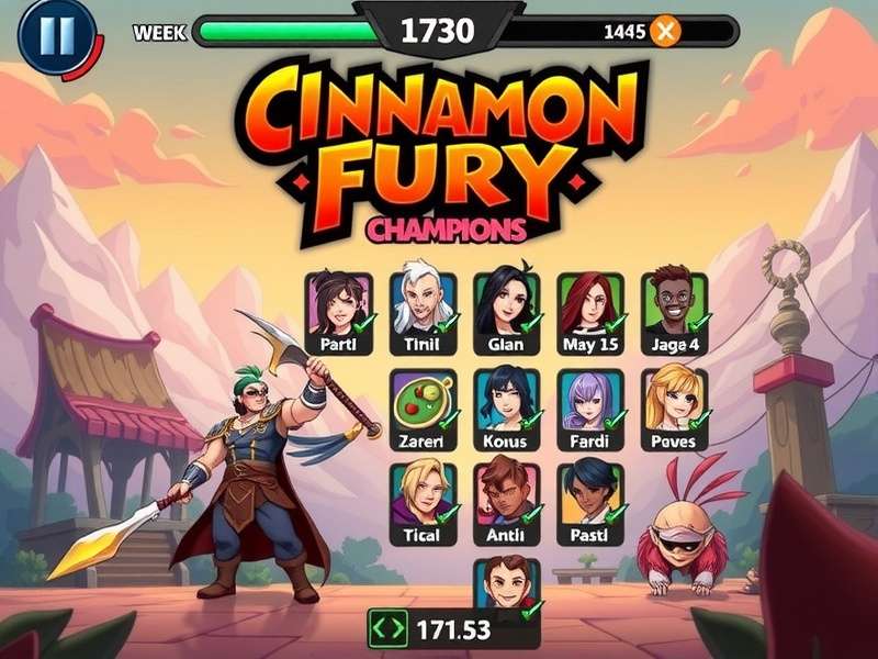 Cinnamon Fury Champions Character Roster